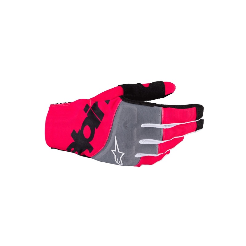 ALPINESTARS TECHSTAR GLOVES – BLACK PINK FLUO S