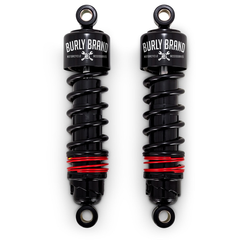 Burly Brand Slammer Plus Shocks 11.5in – Black