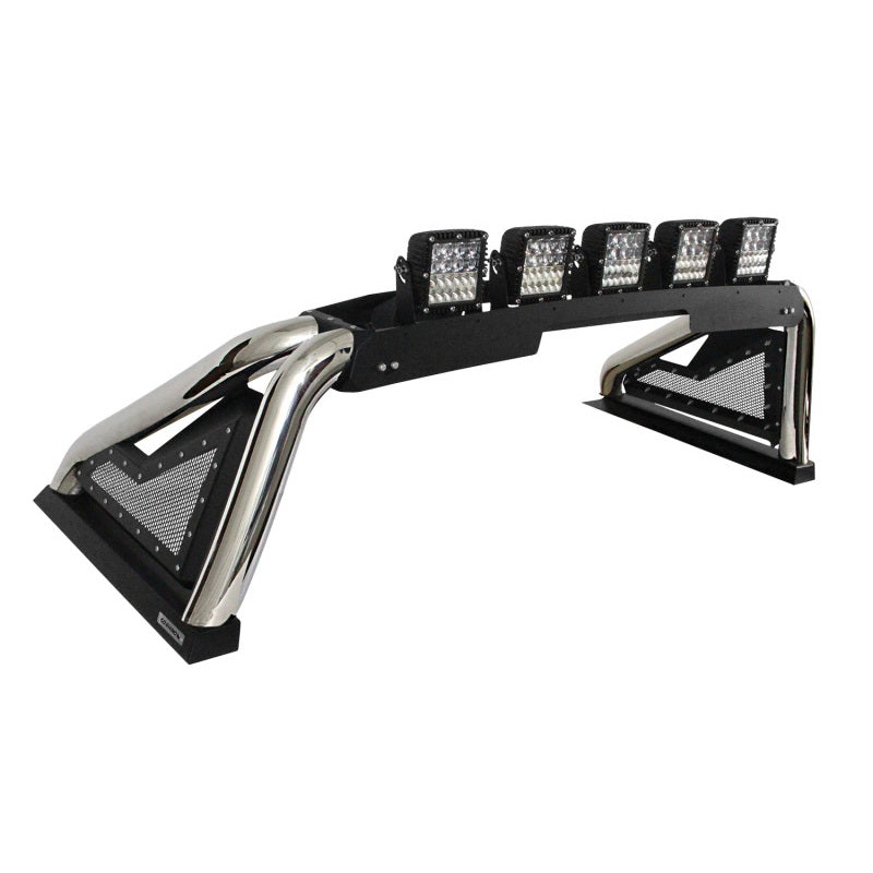 Go Rhino 14-19 Chevy 1500 LD (Classic) Sport Bar 2.0 Complete Kit w/Sport Bar+Retractable Light Mnt
