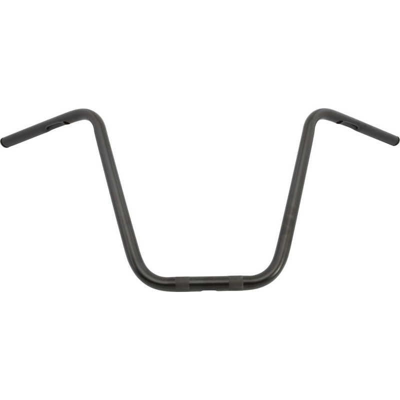 HardDrive 1in. Narrow Ape Hanger Handlebar – 14in. – Black 096492