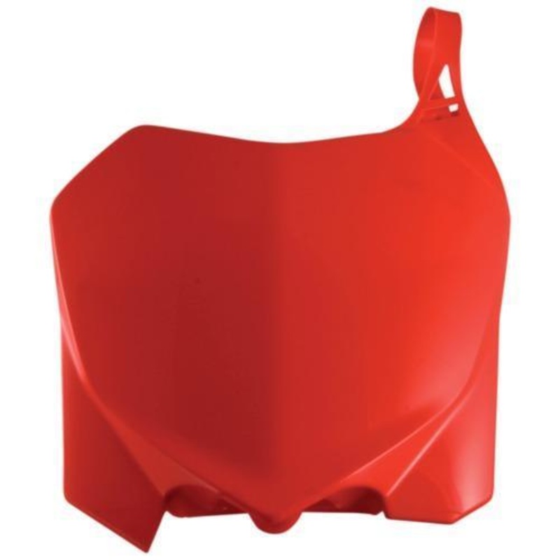 Polisport Front Number Plate – Red CR 2004 8658800001
