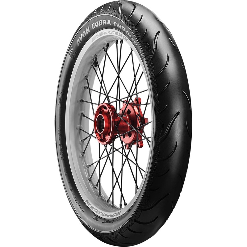 Avon Tyres Cobra Chrome AV91 Front Tire – 90/90-21 2120113