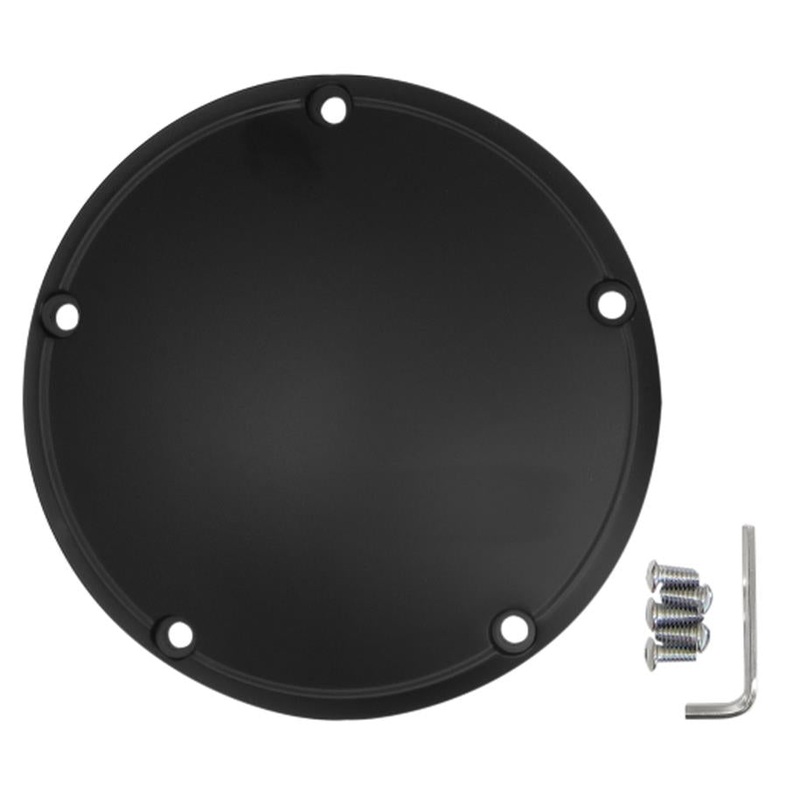 Drag Specialties Derby Cover – Flat Black 33-0054SB