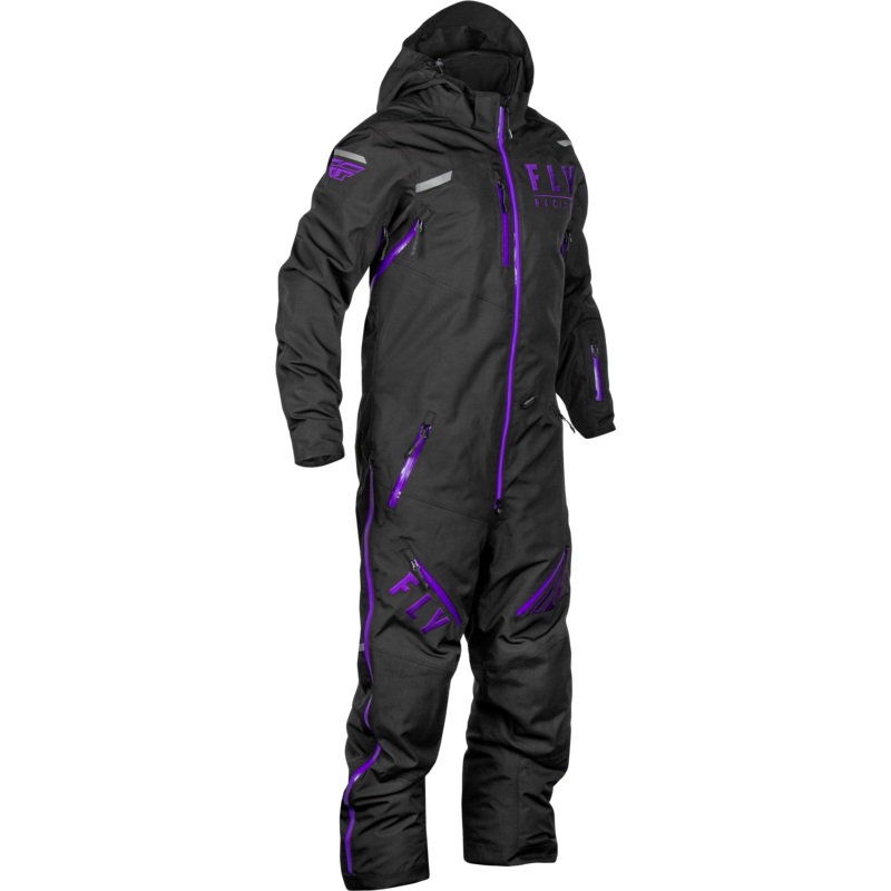Fly Racing 470-4359M Cobalt Shell Monosuit Black/Purple Md