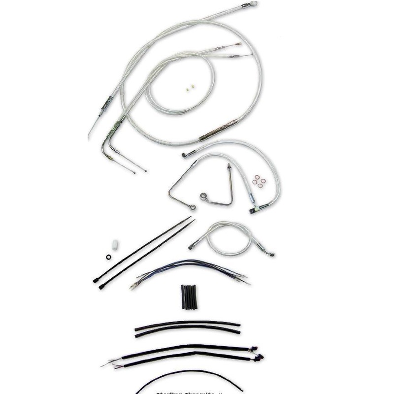 Magnum Sterling Chromite II Handlebar Installation Kit for 15-17in. Ape 387282