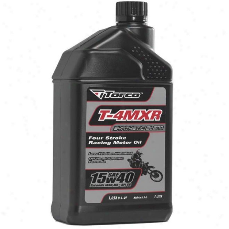 Torco International Corp T-4MXR/T-4R Synthetic/Petroleum Blend – 20W50 – 1L. T672055CE