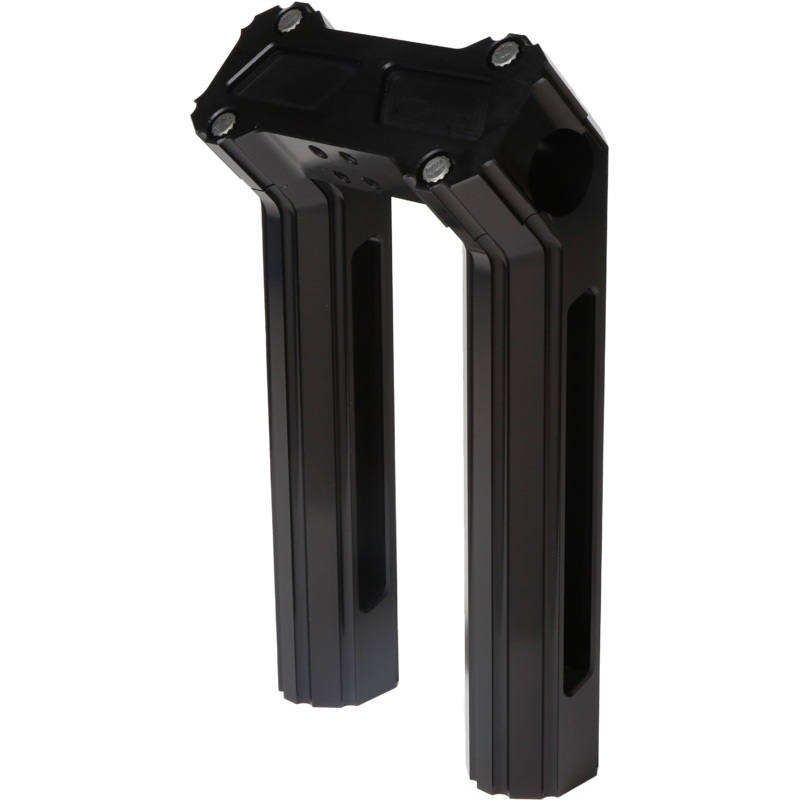 Hofmann 563-04100 H/D Billet Risers 8″ Black Kickback
