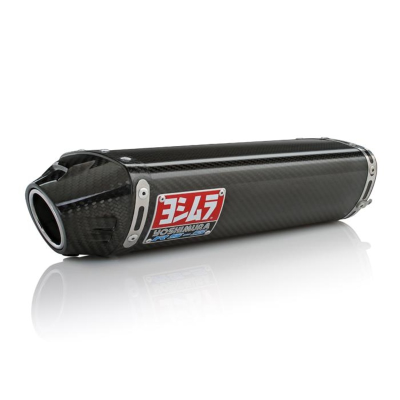 Yoshimura RS-5 Race Series Slip-On – Stainless Steel Tubing – Carbon Fiber Sleeve – Carbon Fiber End Cap 1200272