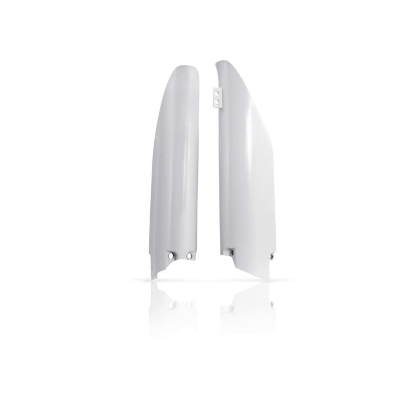 Acerbis 07-18 Suzuki RM/RMZ250/ RMZ450 Lower Fork Cover Set – White