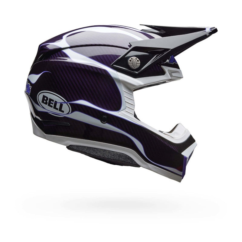 BELL MOTO-10 SPHERICAL SLAYCO HELMET – GLOSS BLACK/WHITE S