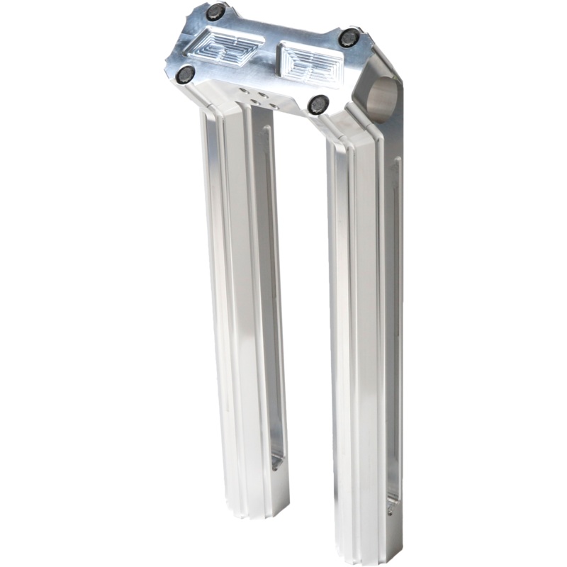 Hofmann 563-04105 H/D Billet Risers 12″ Raw Kickback