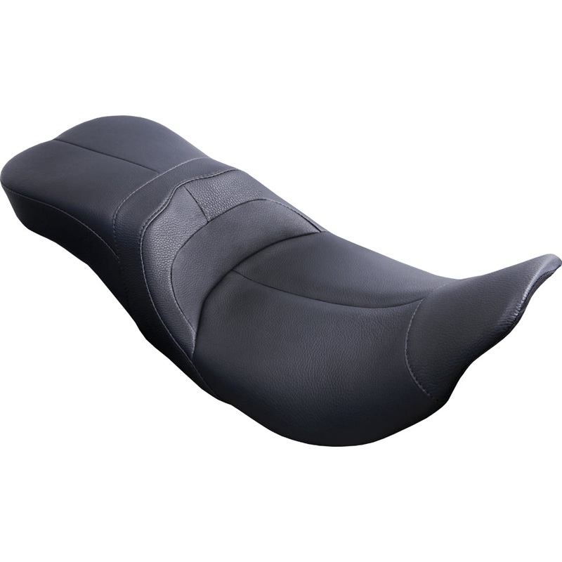 Danny Gray 830-0109 Low Ist 2-Up Leather Seat Flh/Flt `08-Up