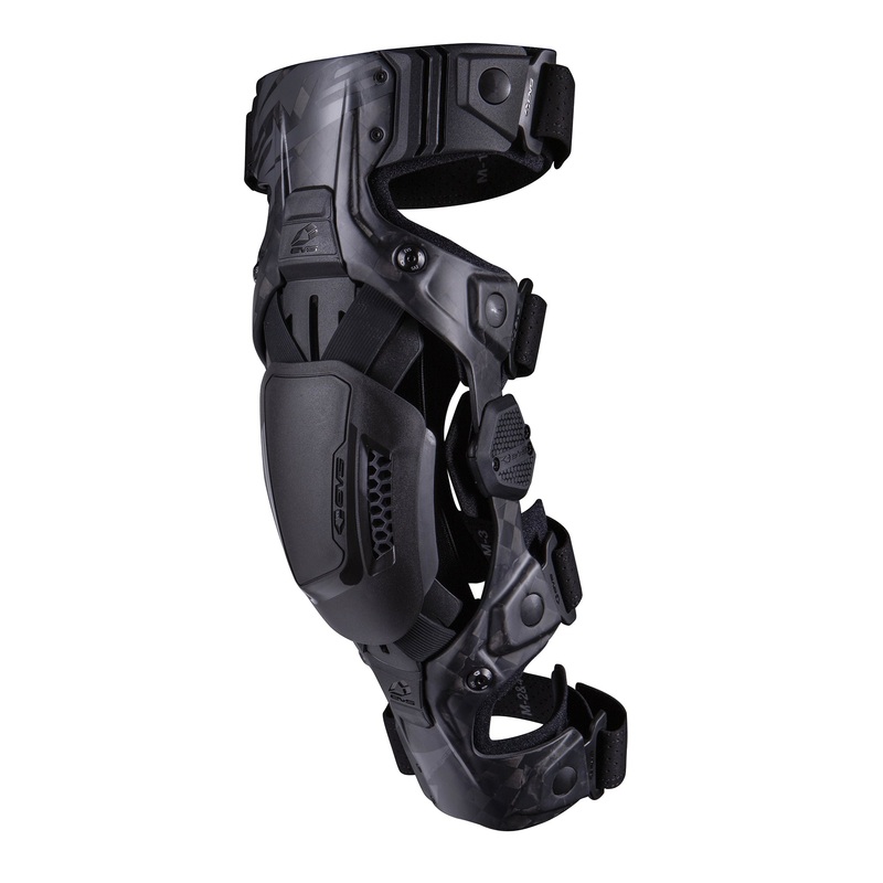EVS 663-6200X Web Eclipse Knee Brace Black Pair Xl