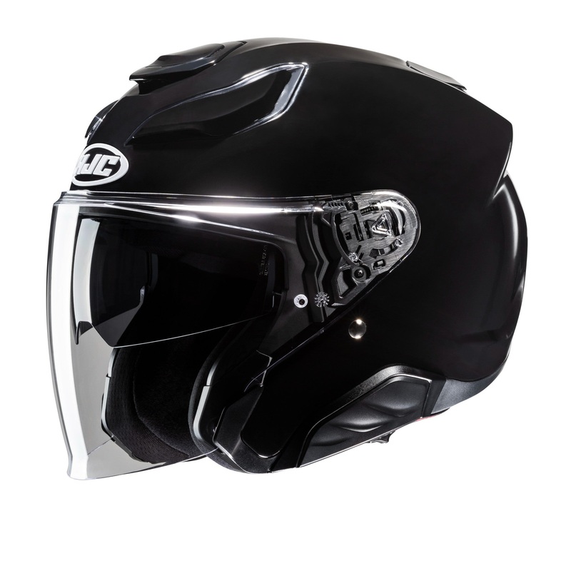 HJC F31 SOLID HELMET – METAL BLACK XS