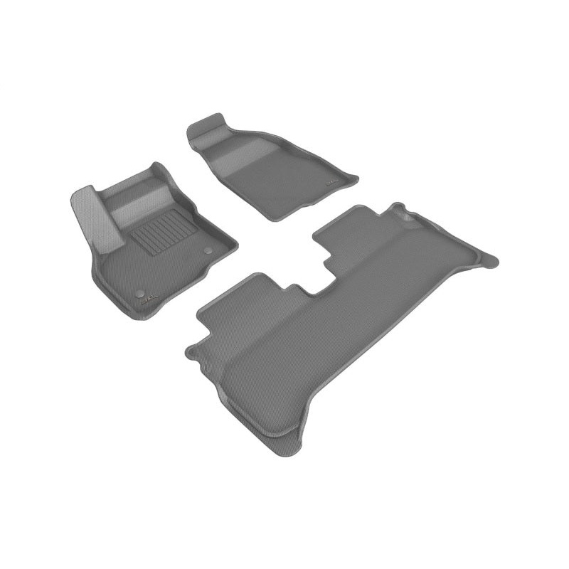 3D MAXpider Chevrolet Bolt EUV 2022-2022 Kagu Gray Row 1  Row 2