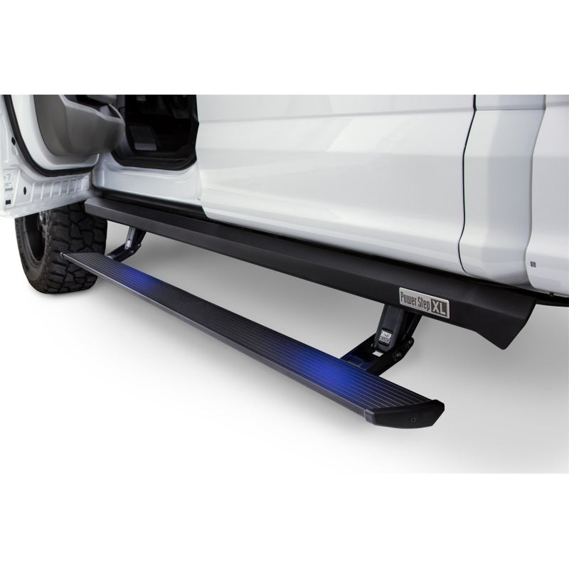AMP Research 19-22 Ram 1500 Crew Cab PowerStep XL – Black (Incl OEM Style Illumination)