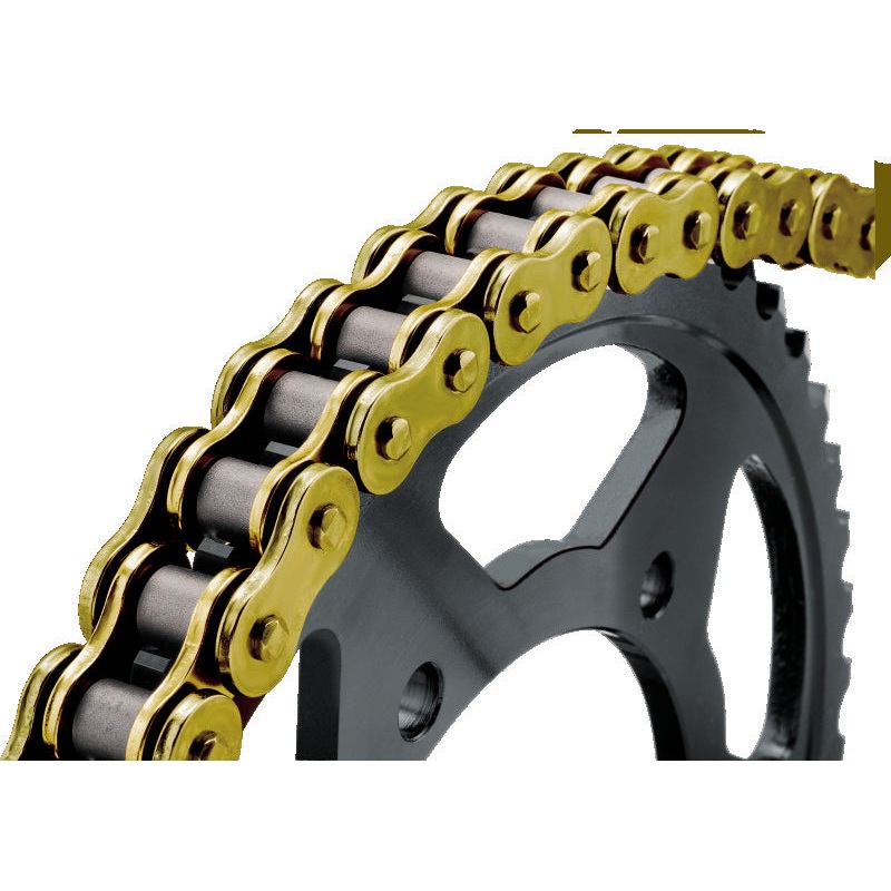 BikeMaster 420Hx100 Chain – Gold/Gold