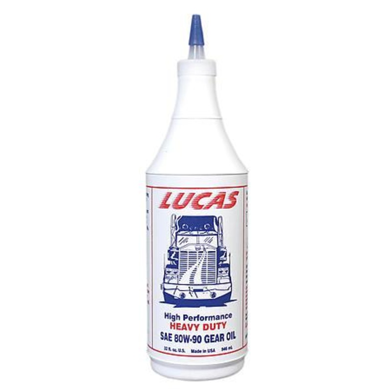 Lucas Oil Gear Oil – 80W90 – 1qt. 10043