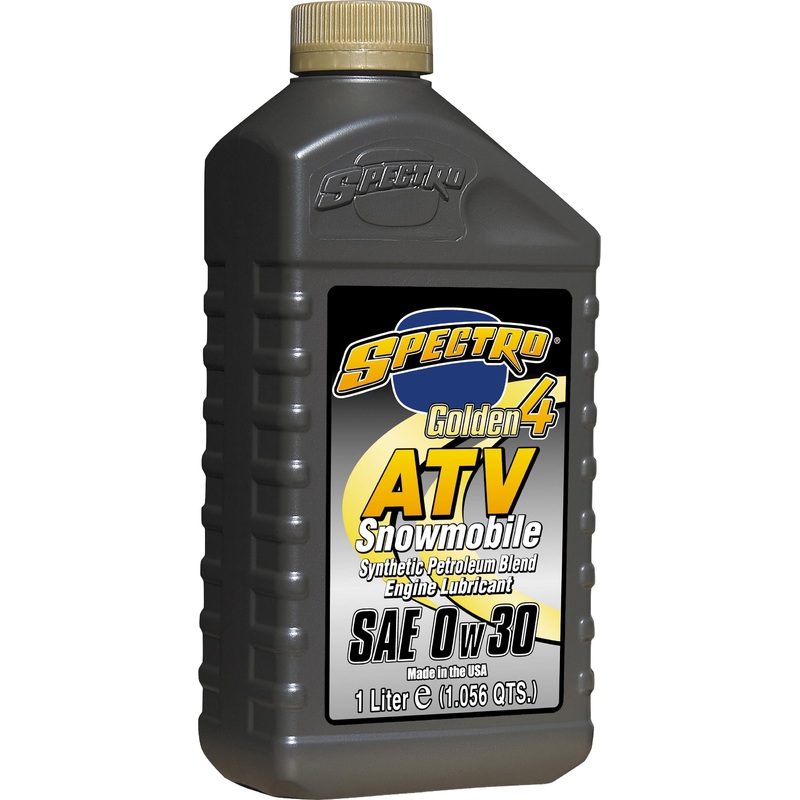 Spectro Golden ATV/UTV/SNO Semi-Syn 4T – 0W30 – 1lt – 12/Case L.SG4ATV03