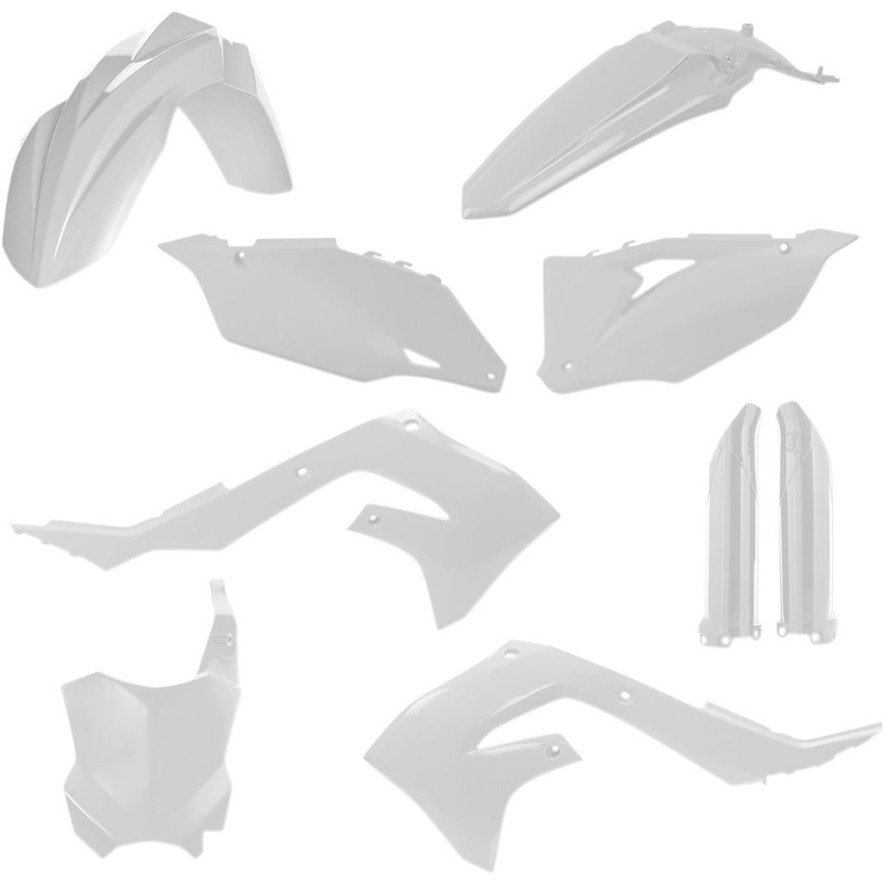 Acerbis Full Plastic Kit – White 2736290002