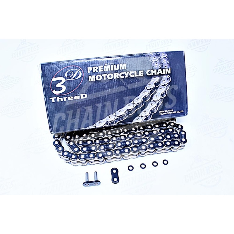 EK Chains 520 3D MXR Motocross Series Non Oring Drive Chain 116 Black