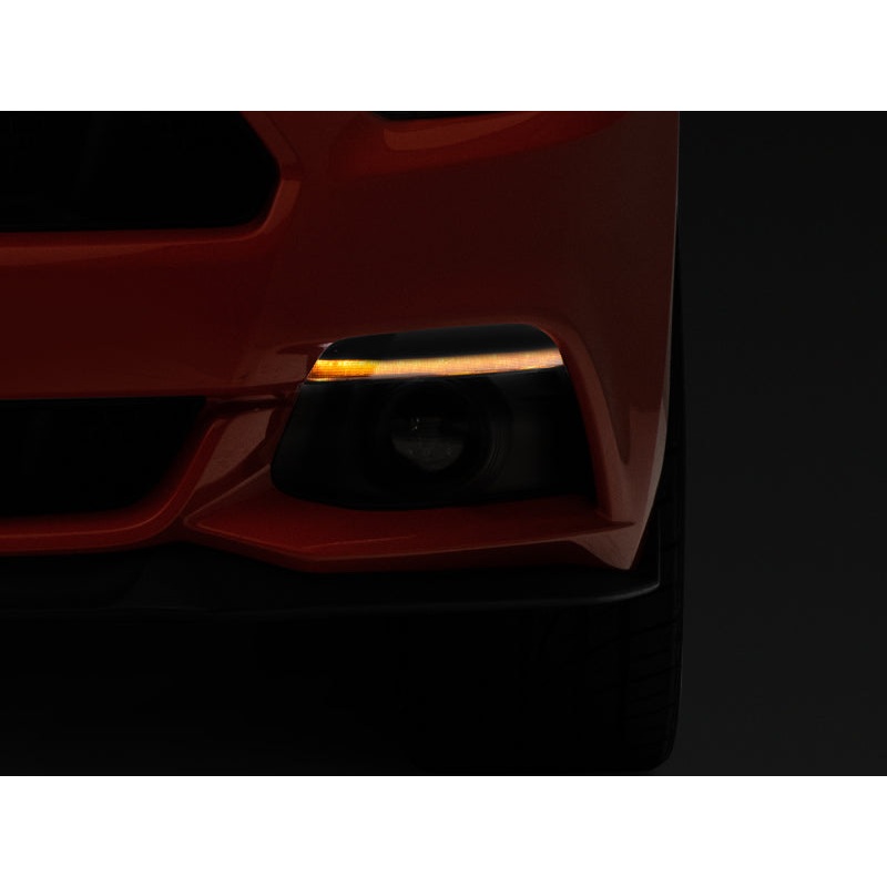 Raxiom 15-17 Ford Mustang Axial Series LED Sequential Turn Signals (Smoked)