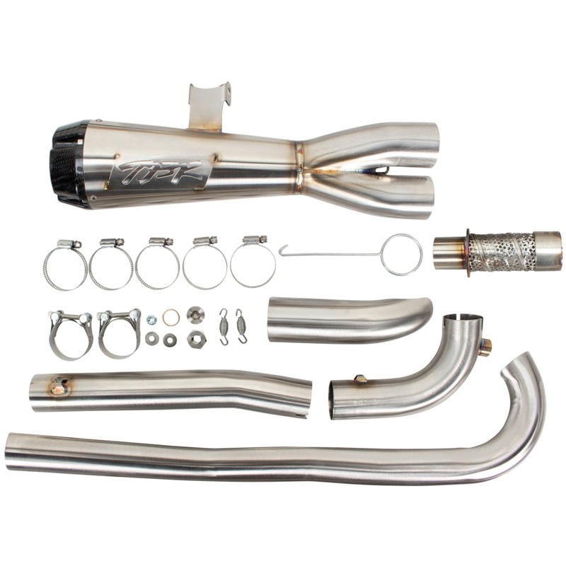 Two Brothers Racing 2IN1 Comp-s Exhaust Systems For Sportster S – Brushed 005-5410199