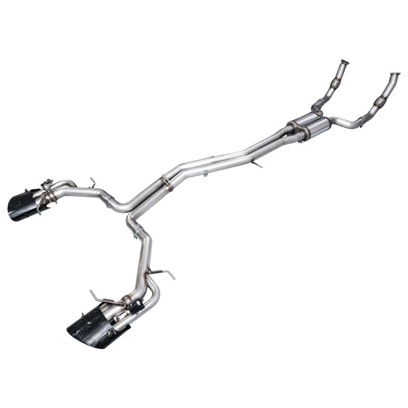 AWE Tuning 21-23 Audi C8 RS6/RS7 SwitchPath Cat-back Exhaust – Diamond Black Tips