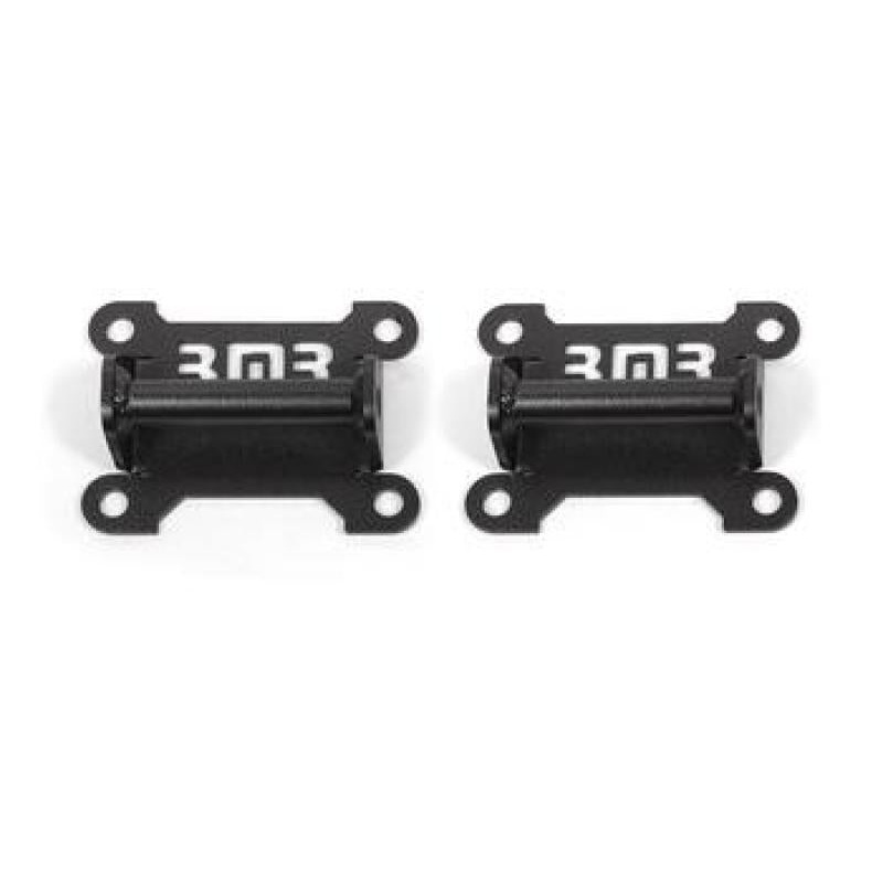 BMR 98-02 Chevrolet Camaro Motor Mount Kit (Solid Steel) – Black Hammertone