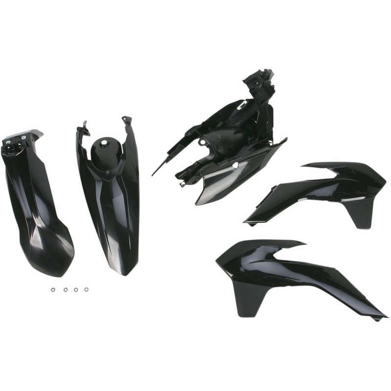 Acerbis Plastic Kit – Black 2314310001