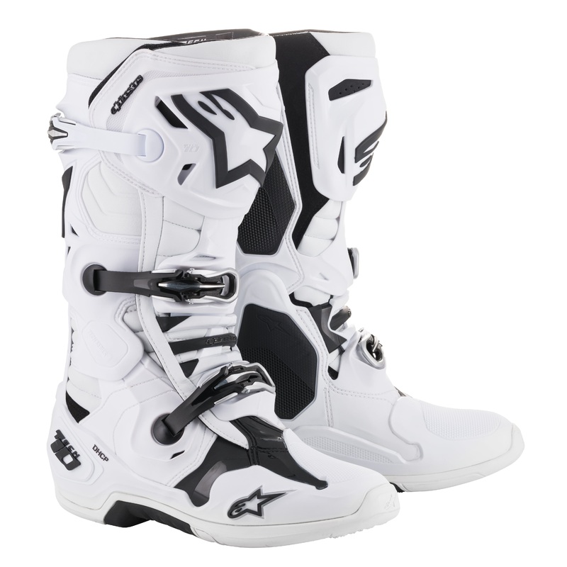 alpine star 482-01107 Tech 10 Boots White Size 07