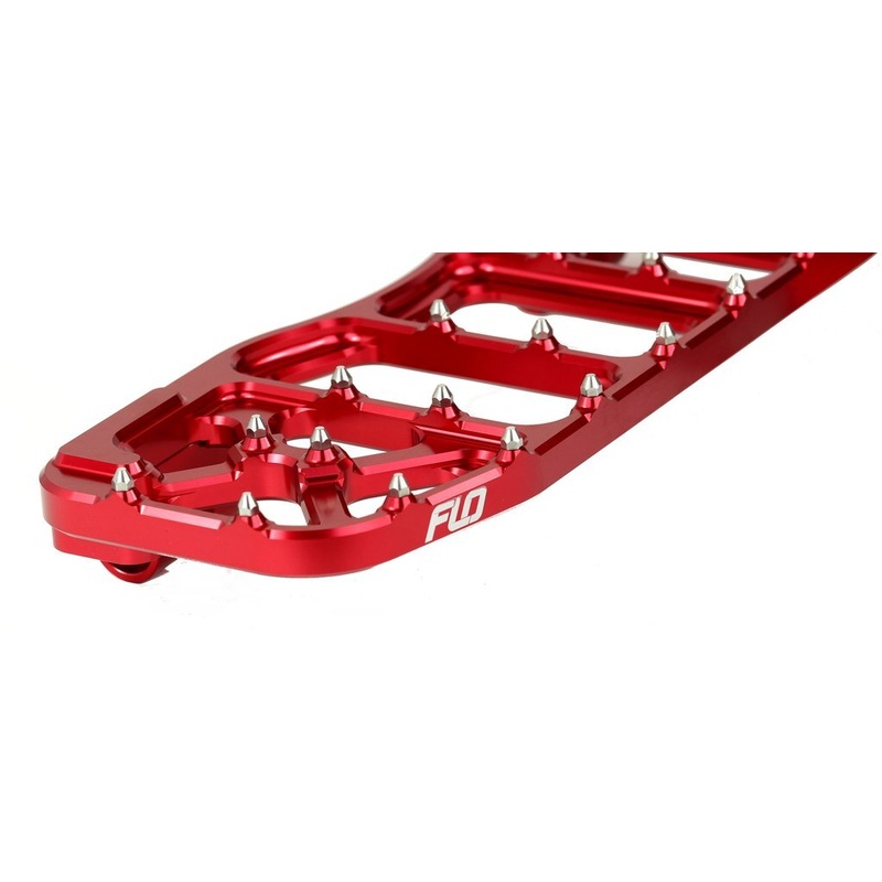 Flo Motorsports 122-8151 V5 Floorboards Red
