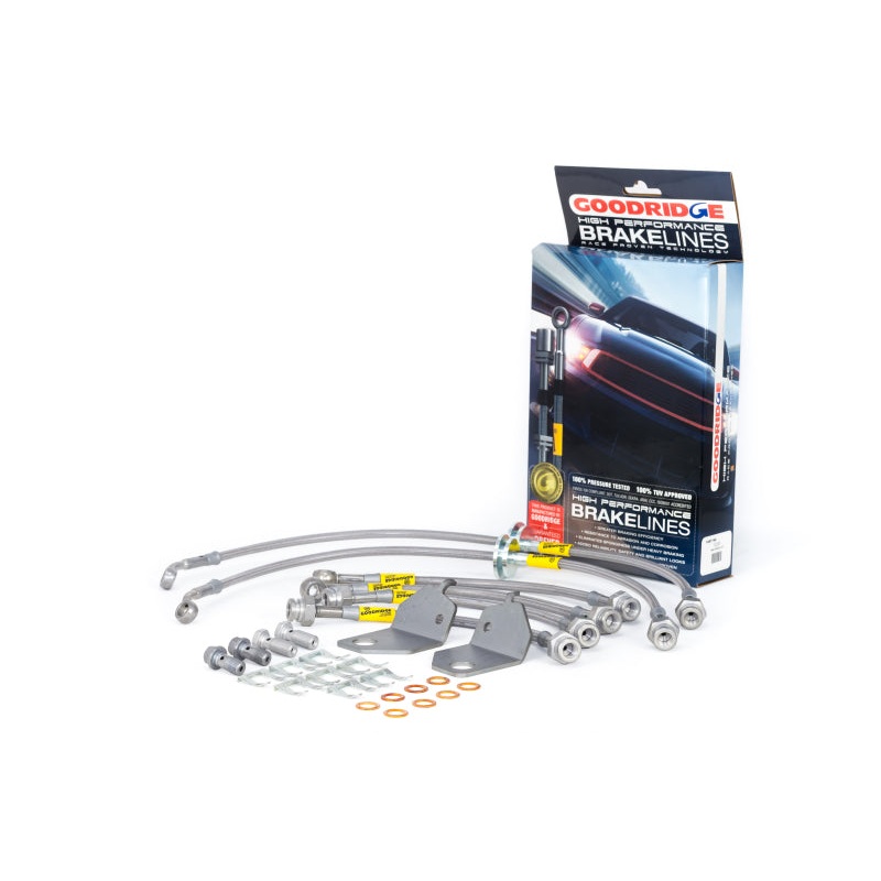 Goodridge 04 Pontiac GTO Brake Lines