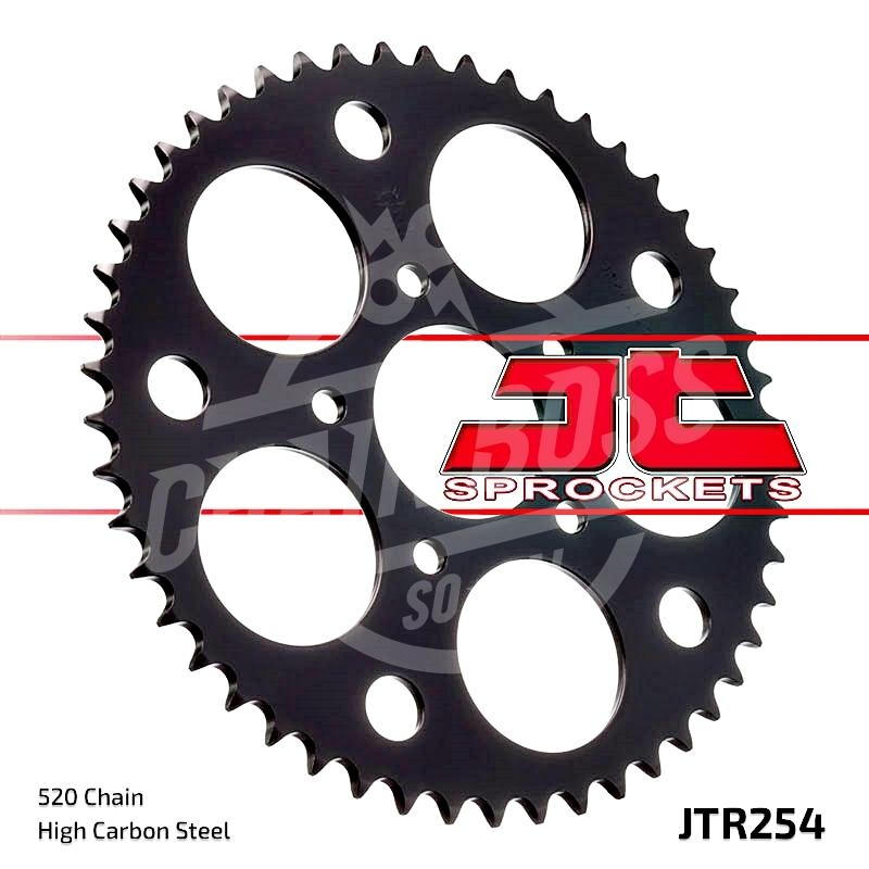 JT Sprockets 520 Rear Sprocket Steel JTR254 45