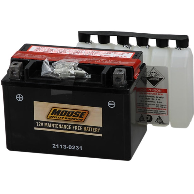 Moose Utility AGM Maintenance Free Battery 2113-0232