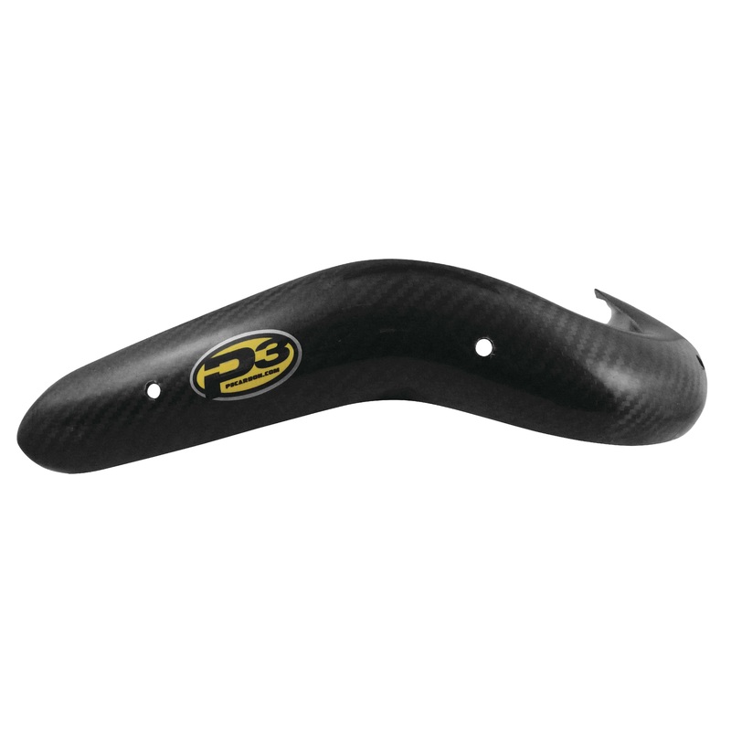 P3 Header Heat Shield – Carbon Fiber 201096