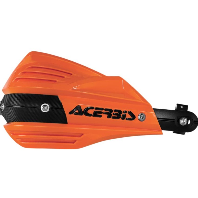 Acerbis X-Factor Handguards – Orange/Black 2374191008
