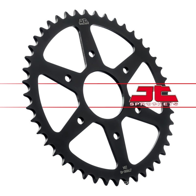 JT Sprockets Steel Rear Sprocket – 45T JTR890.45ZBK