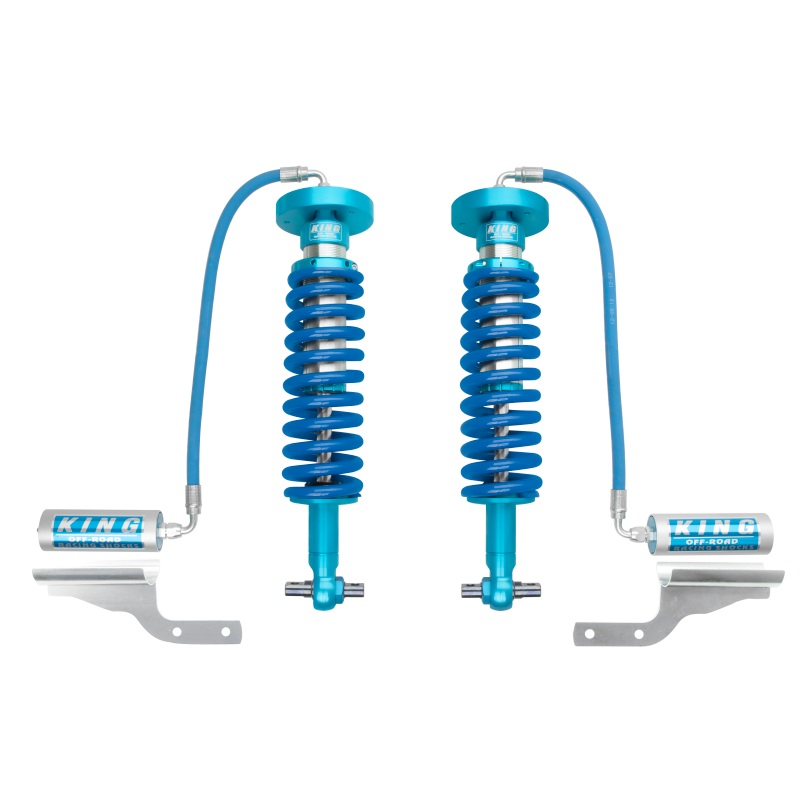 King Shocks 2015+ Ford F150 4WD Front 2.5 Dia Remote Reservoir Coilover (Pair)