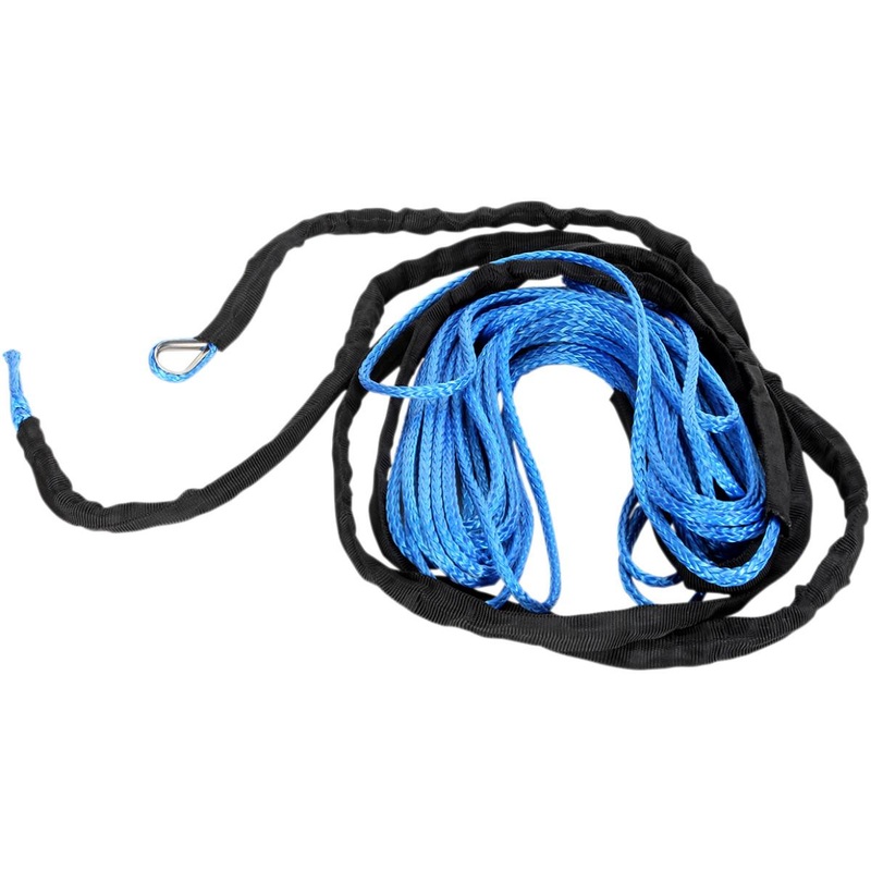 Moose Utility Synthetic Winch Cable – 3/16in. x 50ft. – Blue 4505-0611