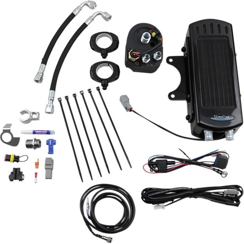 UltraCool Frame Mounted Oil Cooler Kit – Gloss Black SMD-1G