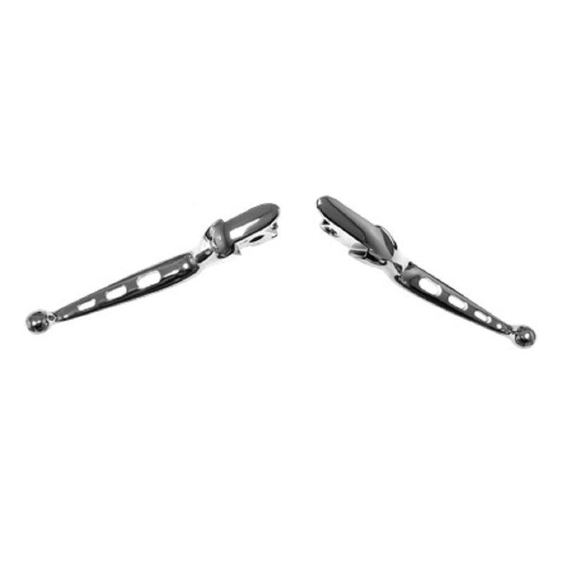 HardDrive Custom Levers – Tri-Hole – Chrome 053818