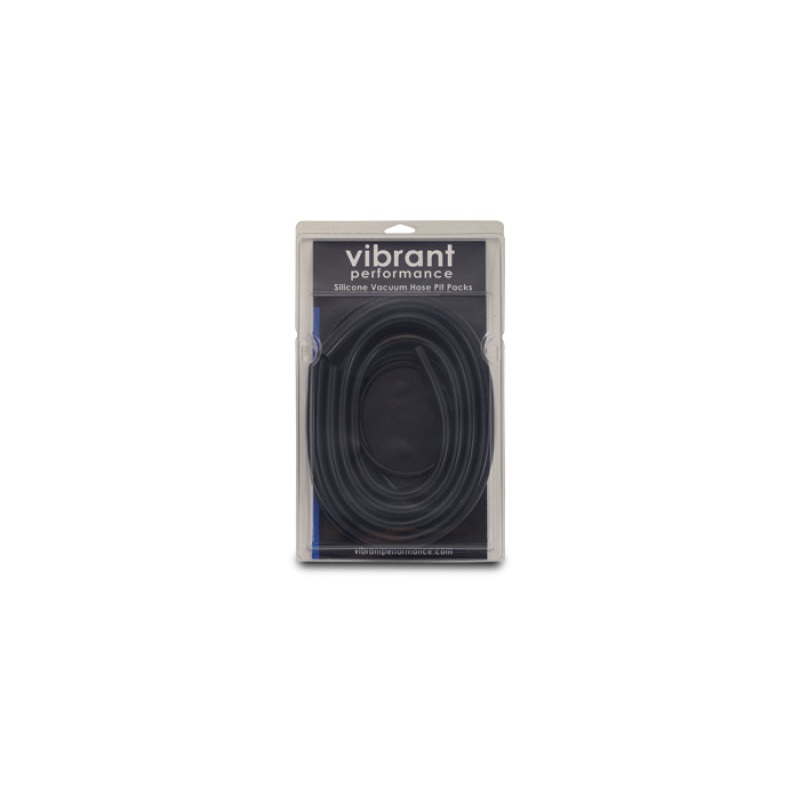Vibrant Silicon vac Hose Pit Kit Blk 5ft- 1/8in 10ft- 5/32in 4ft- 3/16in 4ft- 1/4in 2ft-3/8in