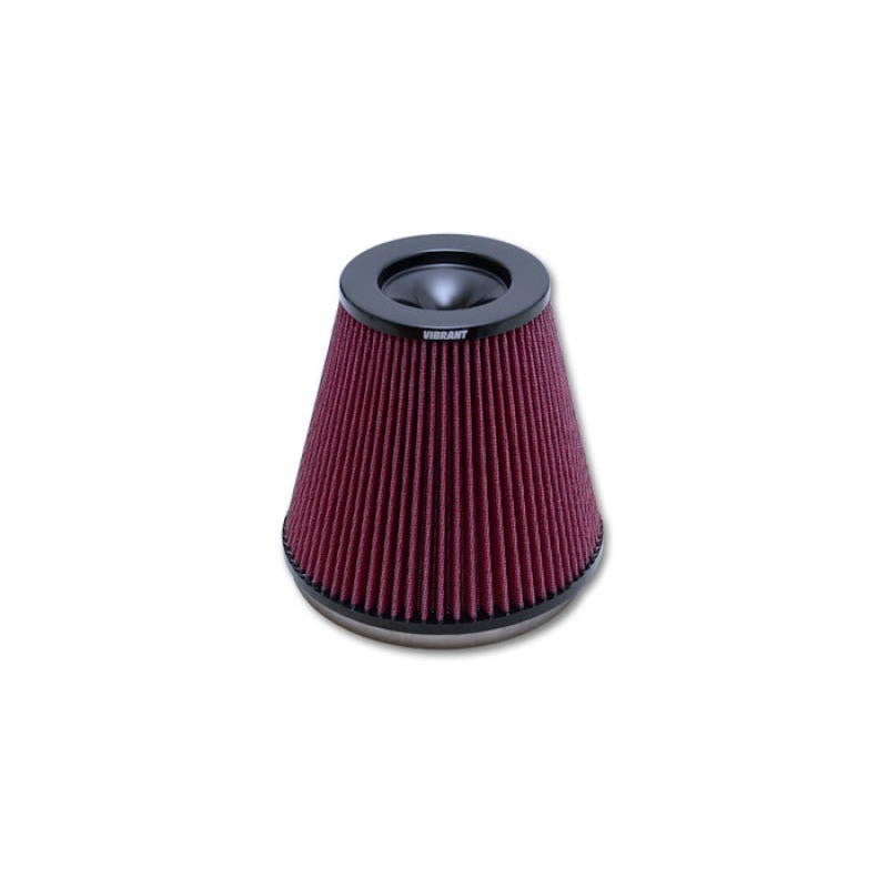 Vibrant The Classic Perf Air Filter 5in Cone OD x 7in Height x 7in Flange ID