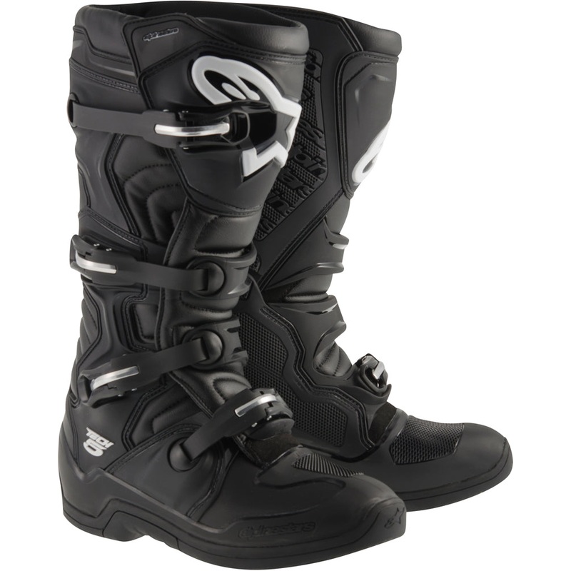 alpine star 482-30108 Tech 5 Boots Black Sz 08