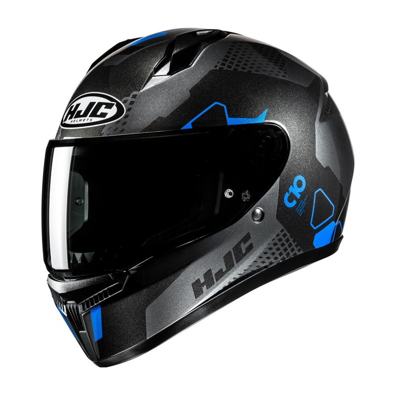 HJC C10 ASPA HELMET – MC2 XS