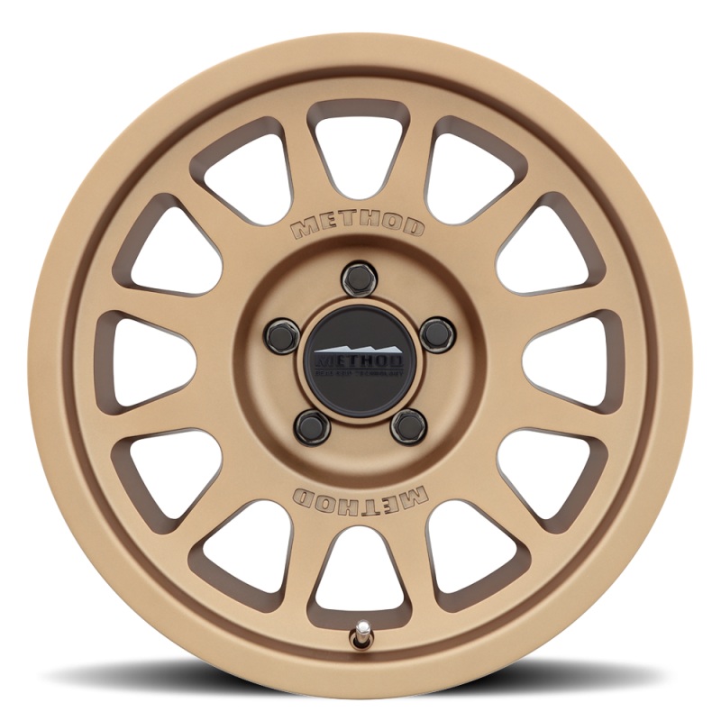 Method MR703 17×8.5 0mm Offset 5×5 71.5mm CB Method Bronze Wheel