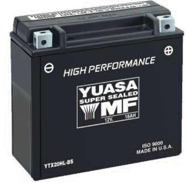 Yuasa High Performance Maintenance Free Battery – YTX20HL-BS-PW YUAM620BH-PW