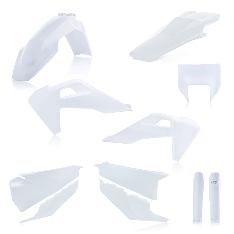 Acerbis Full Plastic Kit – White 2791536811