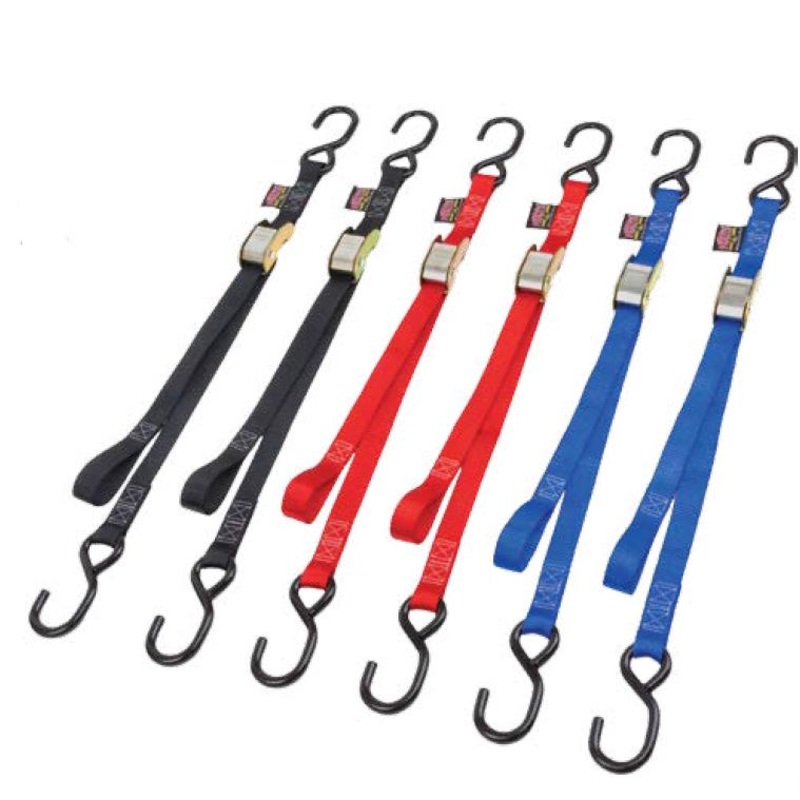 Powertye 1in.x 3ft. PWC Tiedowns with S-Hook – Blue 22033